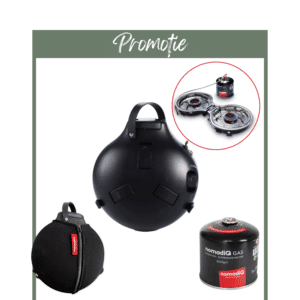 STARTER PACK Arzător portabil pliabil, NomadiQ