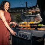 Grătar pe gaz Allflame Hero 4 Vario+ Rosle
