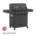 Grătar pe gaz Allflame Hero 4 Vario+, Rosle