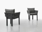 Set gradina Borromeo masa dreptunghiulara si 6 scaune Higold 2054180