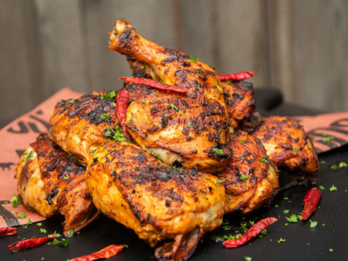 Pui Marinat în Stil Tandoori Indian