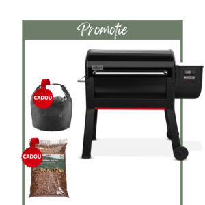 Grătar / Afumătoare peleți Smoque XL Weber