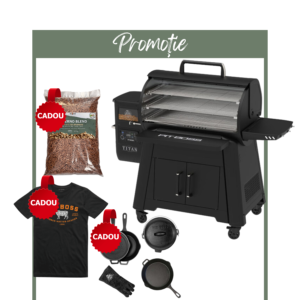 PROMO Grătar _ Afumătoare pe peleți Competition 1600 Titan, Pit Boss