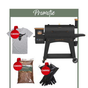 PROMO Grătar _ Afumătoare pe peleți Onyx Austin XL, Pit Boss